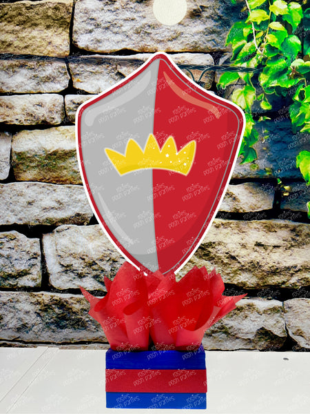 Knight and Dragon Birthday Theme | Medieval Times | Birthday Centerpiece | INDIVIDUAL