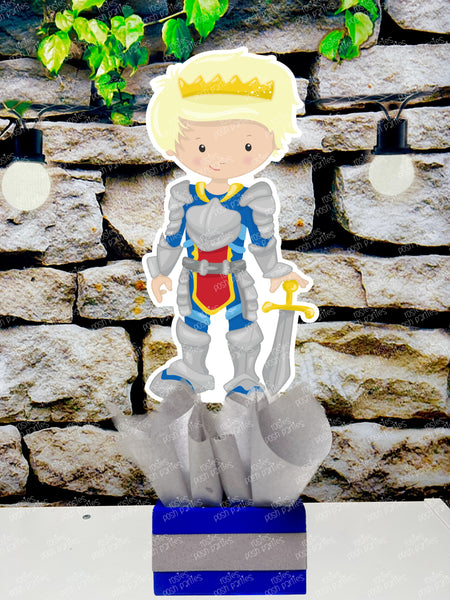 Knight and Dragon Birthday Theme | Medieval Times | Birthday Centerpiece | INDIVIDUAL