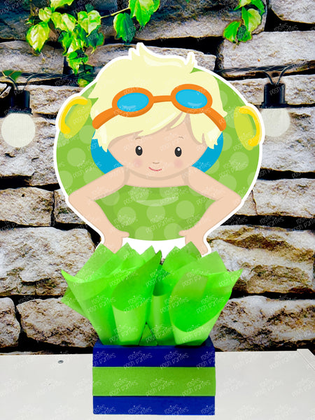 Pool Party Birthday | Summer Birthday Theme | Pool Party Centerpiece | Pool Birthday Party Centerpiece | Girl Boy Pool Party Theme INDIVIDUAL