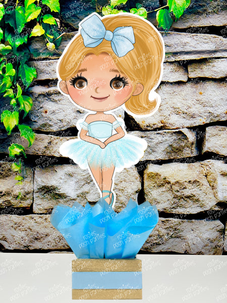 Ballerina Theme | Ballerina Baby Shower or Birthday | Table Centerpiece Party Decoration INDIVIDUAL