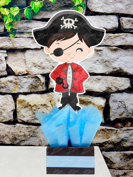 Pirate Birthday Theme | Pirate Baby Shower | Pirate Decoration | Ahoy Baby Shower | Ahoy Its a Boy Theme | Centerpiece Decoration INDIVIDUAL