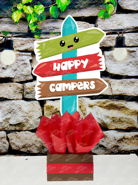 Camping Theme | Camp Birthday Party Centerpieces | Camping Theme Party Decoration | Camping Decoration Party Camp Sleep over INDIVIDUAL