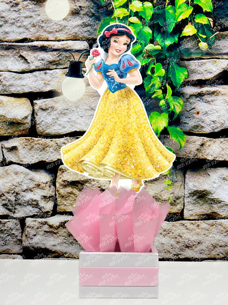 Princess Theme | Princess Birthday Party Decoration | Princess Centerpiece | Royal Princess Party | Centerpiece Decoration Theme SET OF 6