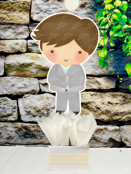 Boy First Communion Theme | Mi Primera Comunion Nino Decoration Recuerdo | First Communion Centerpiece | First Holy Communion INDIVIDUAL