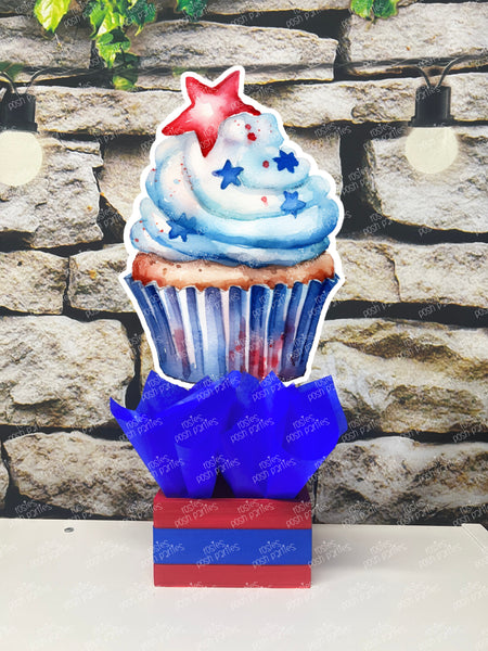 4th of July Theme | Fourth of July Birthday | Independence Day Bash | Red White and Blue Freedom | Patriotic Party | SET OF 6