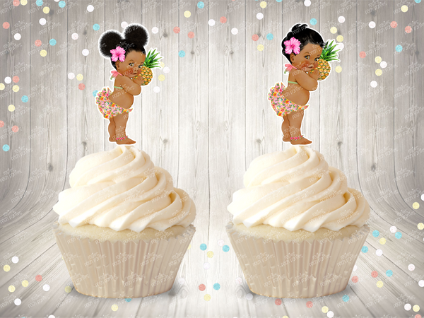 Hawaiian Luau Bash | Luau Baby Shower Party | Cupcake Birthday Theme | Gender Reveal Baby Shower | Luau Theme | Hawaiian Theme VARIETY