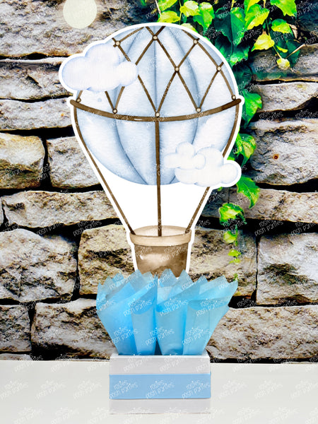 Hot Air Balloon Baby Shower Theme | Hot Air Balloon Birthday Centerpiece | Hot Air Balloon Party Decoration | SET OF 3