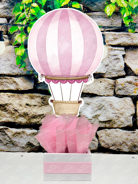 Cute Hot Air Balloon Baby Shower Theme | Hot Air Balloon Birthday Centerpiece | Hot Air Balloon Party Decoration | Hot Air Balloon SET OF 4