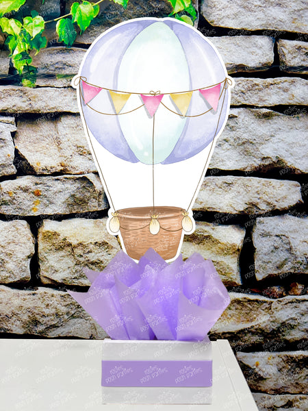 Cute Hot Air Balloon Baby Shower Theme | Hot Air Balloon Birthday Centerpiece | Hot Air Balloon Party Decoration | Hot Air Balloon SET OF 4