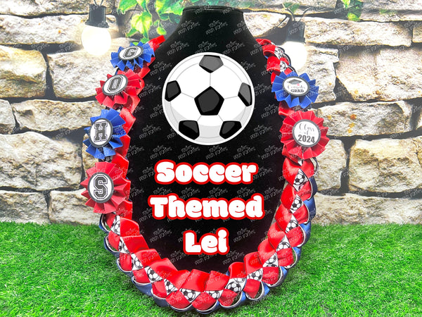 Graduation Lei | Softball Lei | Senior Night Gift Lei | Braided Ribbon Lei | Graduation Ribbon Lei | Graduate Lei | Sports Lei