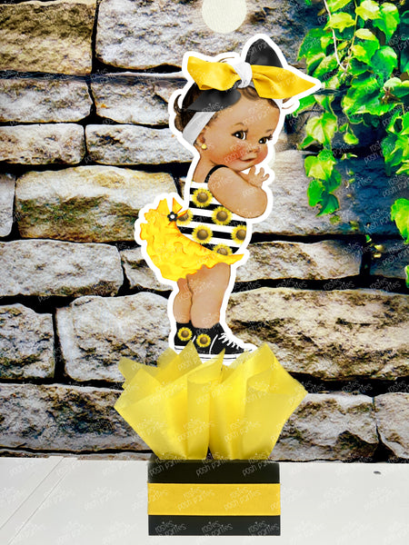 Sunflower Girl Birthday Theme | Sunflower Girl Baby Shower Theme | Sunflower Theme | Sunflower Centerpiece | Yellow Sunflower INDIVIDUAL