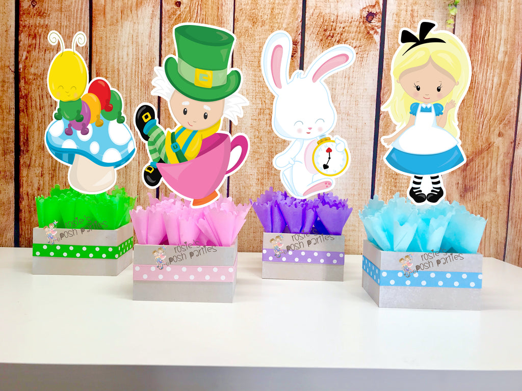 New Alice in Wonderland Birthday Party Decoration Supplies