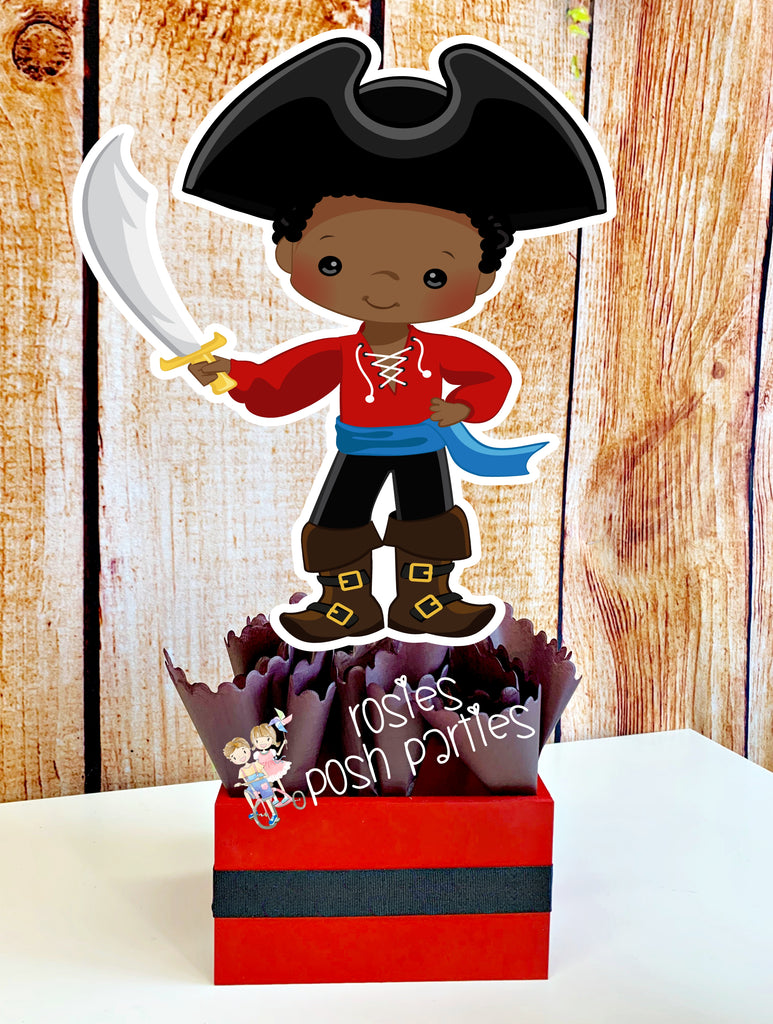 Pirate Theme African American Decoration