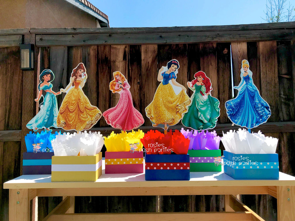 Balloonistics Princess Theme Girls Cake Table and Guest Table Birthday  Decoration Centerpiece Pack of 2 Place Card Holder Price in India - Buy  Balloonistics Princess Theme Girls Cake Table and Guest Table