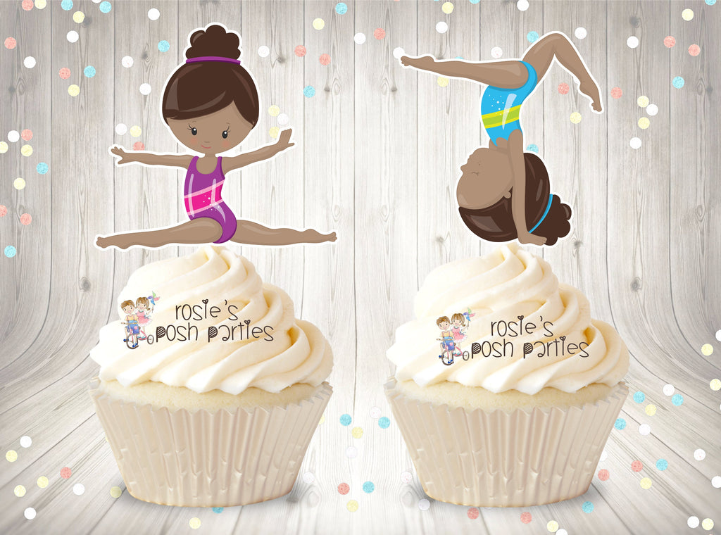 Mini Gym Themed Cake Toppers - 2 Sets – Cake Toppers India