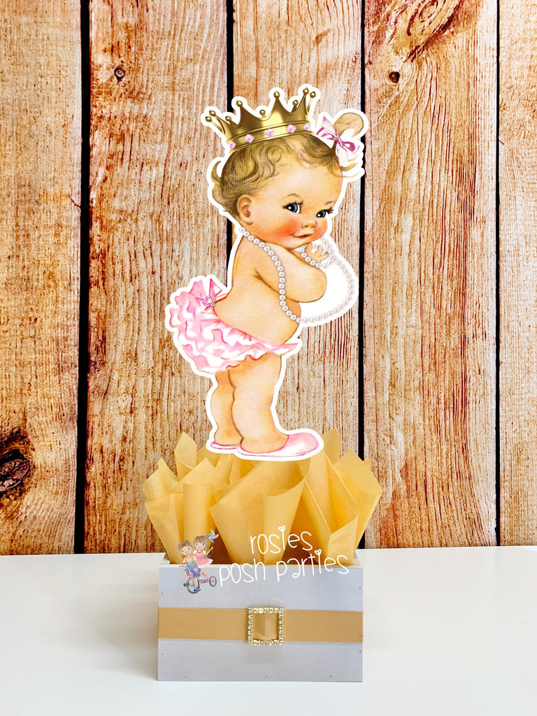  Baby Sprinkle Decorations For Girl - Crown